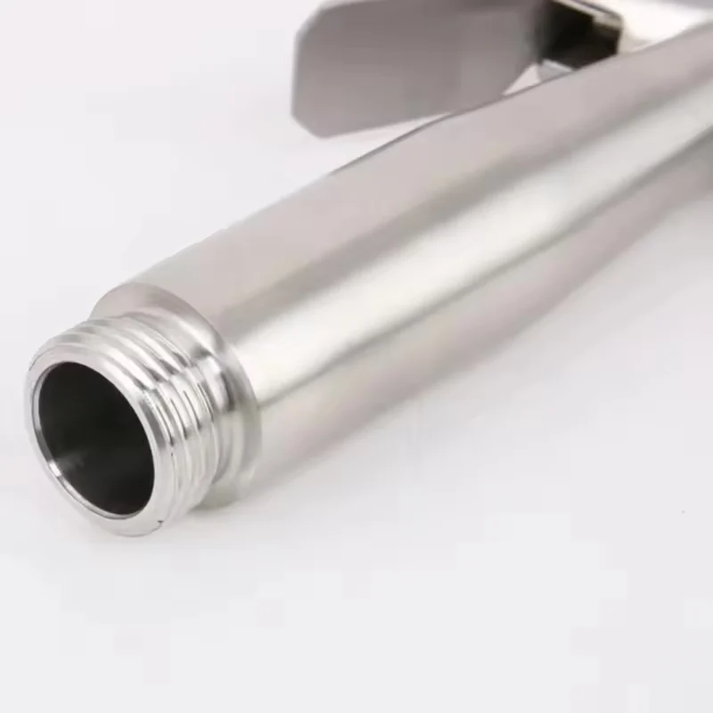 Toilet Sprayer Gun Stainless Steel Hand Bidet Faucet for Bathroom Hand Sprayer Shower Head Self Cleaning Bathroom Fixture - Image 4