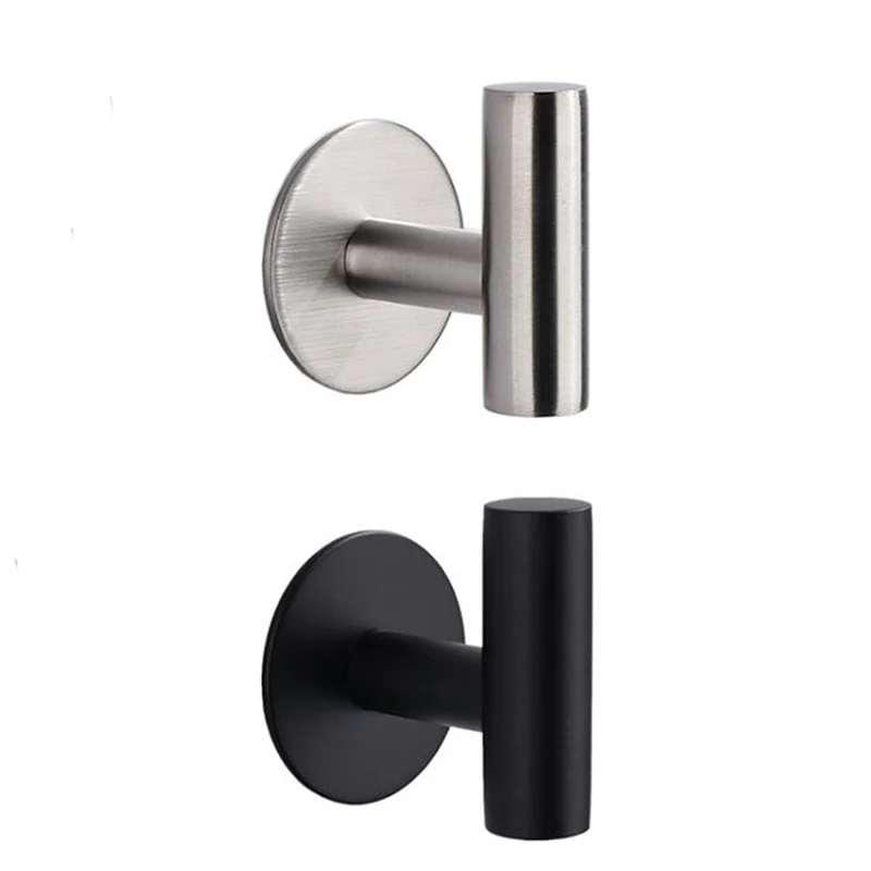 1Pcs Stainless Steel Silver Bathroom Hardware Set Towel Rack Toilet Paper Holder Towel Bar Hook Bathroom Accessories - Image 5