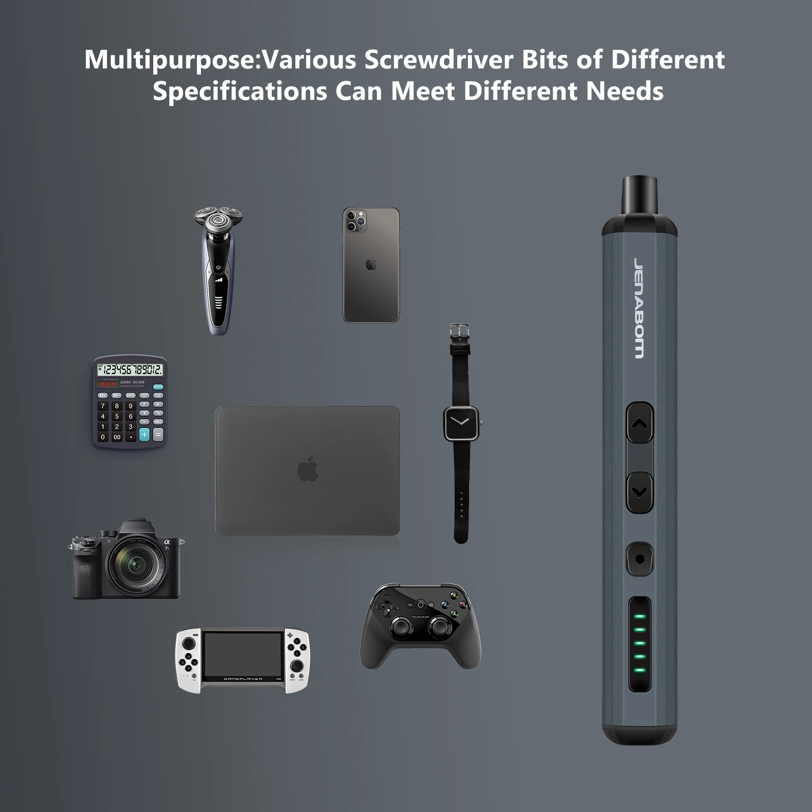 68 in 1 Mini Cordless Electric Screwdriver Set Precision Rechargeable Kit Magnetic Storage Maintenance Tools for Phone Camera PC - Image 3