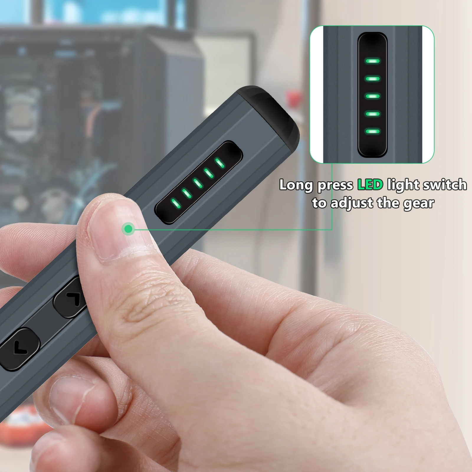 68 in 1 Mini Cordless Electric Screwdriver Set Precision Rechargeable Kit Magnetic Storage Maintenance Tools for Phone Camera PC - Image 5