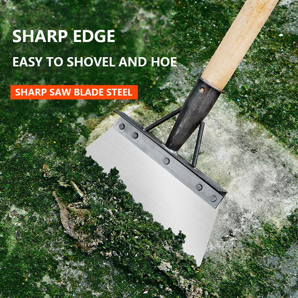 Multifunctional Outdoor Cleaning Shovel Sharp Edge Farm Planting Weeding Tool Efficient Eradication for Garden Weeds and Moss - Image 4