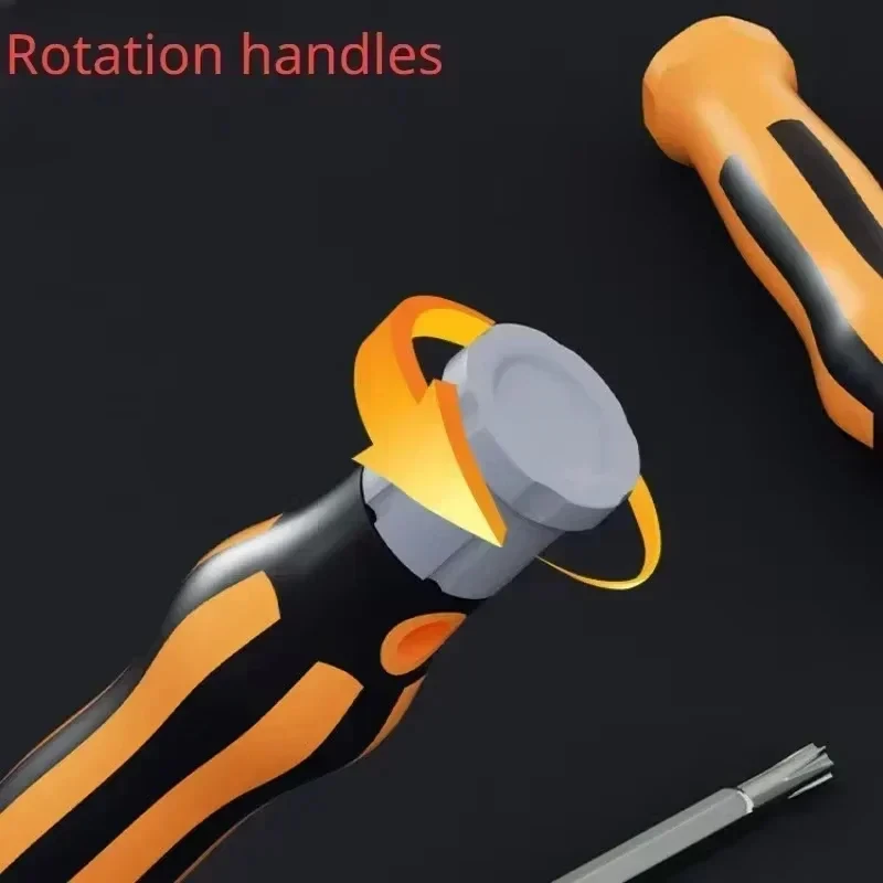 12 in 1 Screwdriver Set Cross Flat Bits Multifunction Precision Tool for Home Maintenance - Image 3