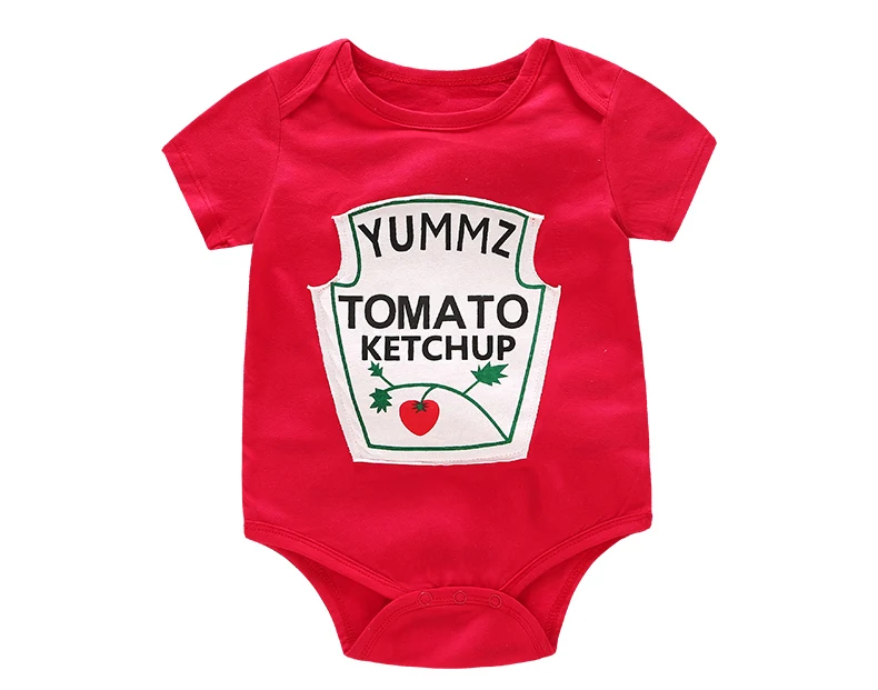 New Summer Baby Boys Girls Clothes Baby Bodysuit Short Sleeved Letter Baby Bodysuits One Pieces Cute Babies Twins Clothes #Y - Image 5