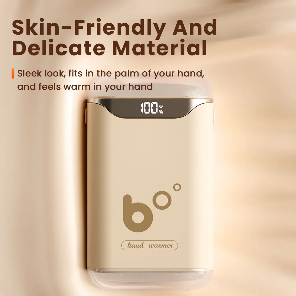 Electric heating fireplace USB charging four-sided heating RGB digital travel heating winter magic warm hands lovers gift - Image 6