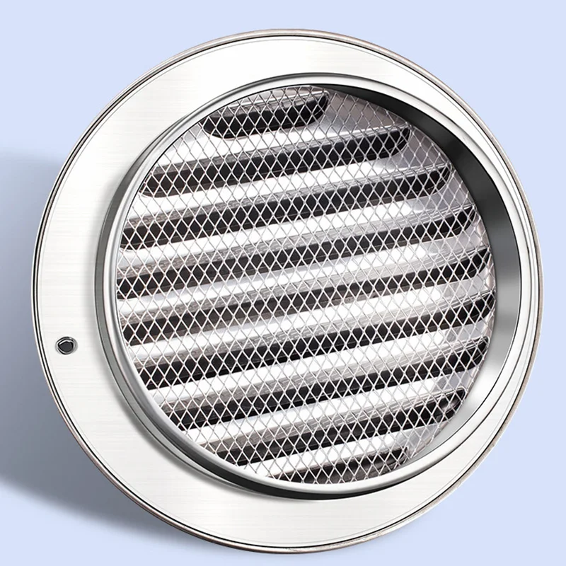 Stainless Steel Wall Ceiling Air Vent Ducting Ventilation Exhaust Grille Cover Waterproof Outlet Heating Cooling Vents Cap - Image 4