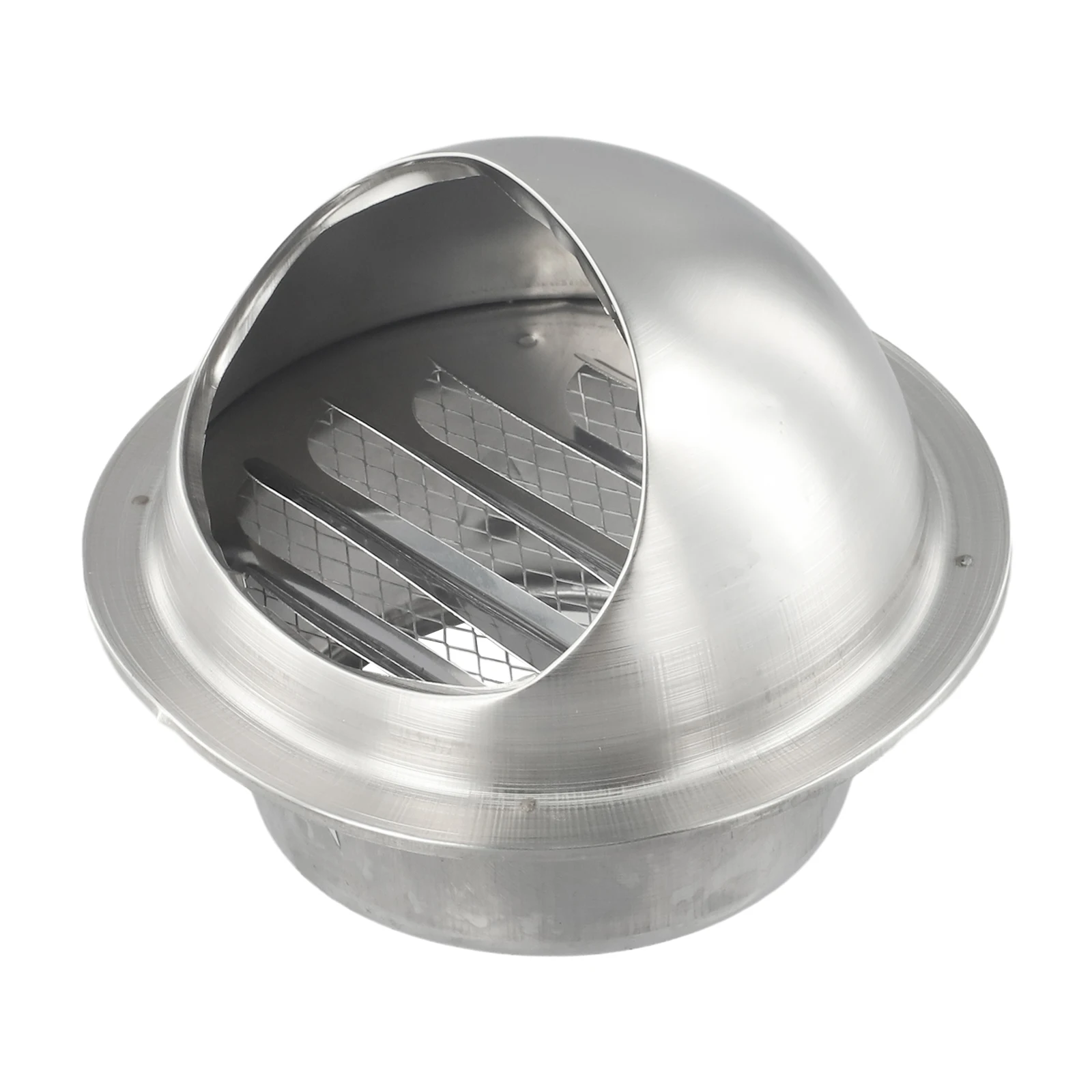 Stainless Steel Vent Cap Rainproof Exterior Wall Air Outlet Grille Round Heating Cooling Vent Cover 75/80/100/20/150/160MM - Image 2