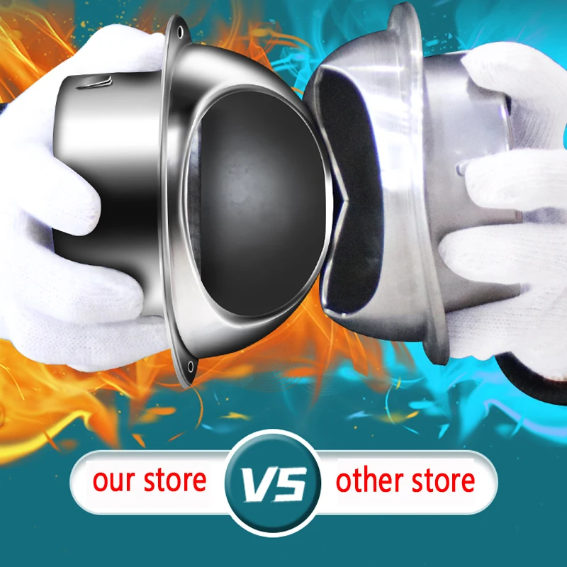 Stainless Steel Wall Ceiling Air Vent Ducting Ventilation Exhaust Grille Cover Outlet Heating Cooling Waterproof Vents Cap - Image 3