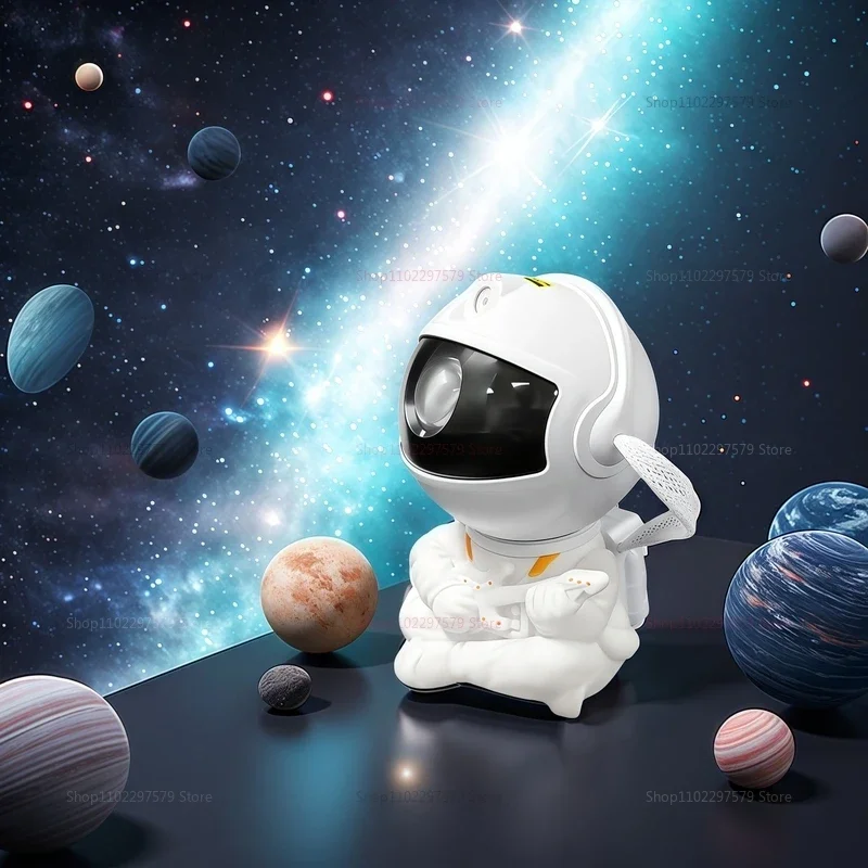 Galaxy Projector Led Night Light Star Projector Astronaut Projector Galaxy Light for Home Decorative Bedroom Children Kids Gift - Image 6