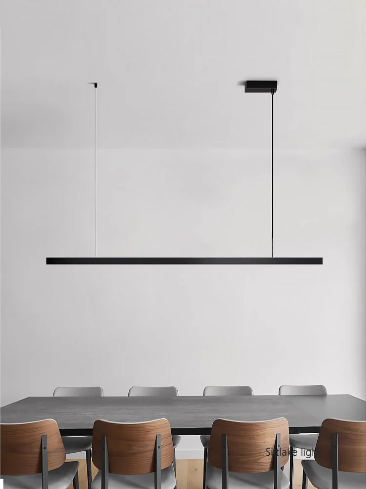 Pendant lights restaurant lights Nordic modern minimalist office long bar dining room chandeliers kitchen lamps LED Chandelier