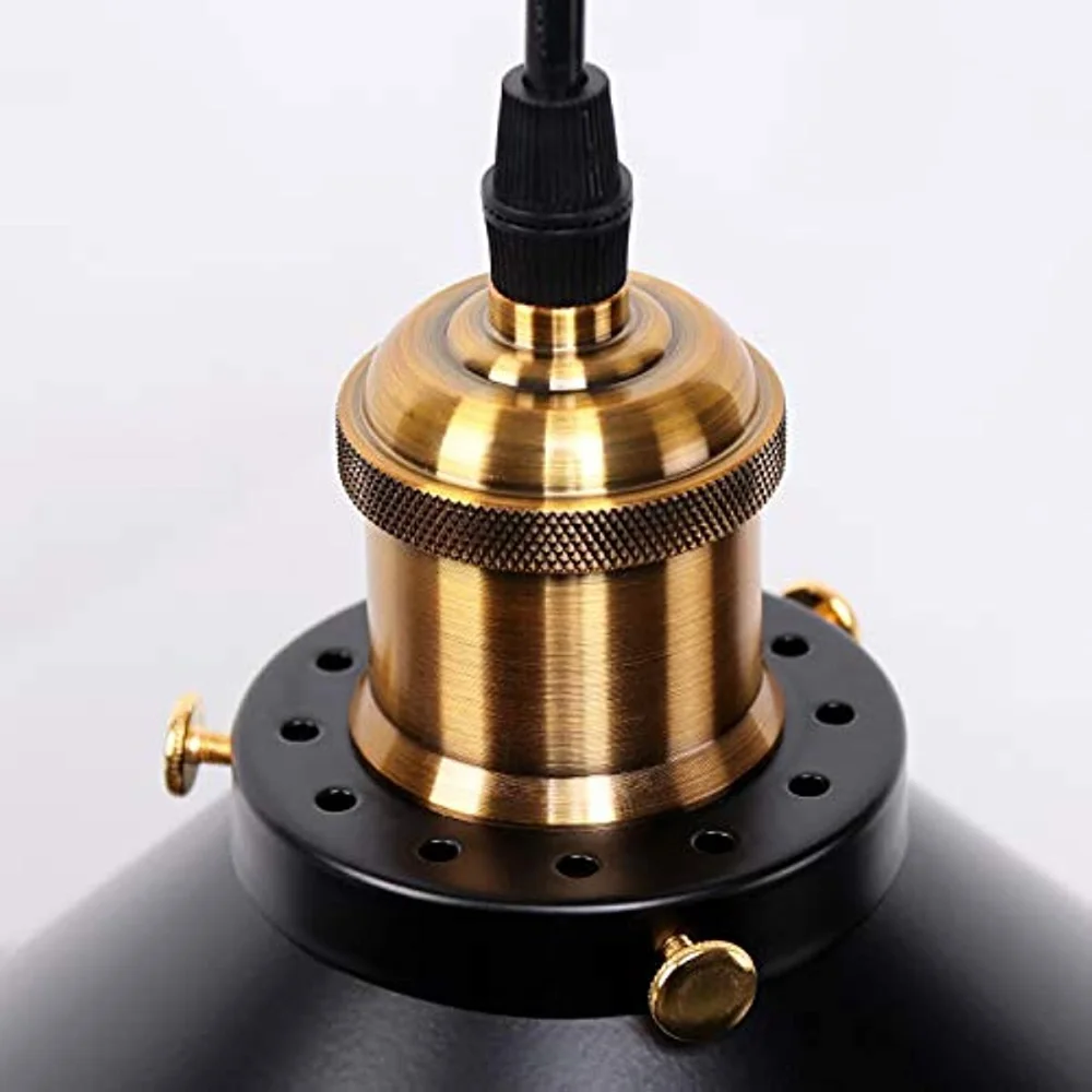 Vintage Pendant Light Loft Retro Chandelier Pendant Lamp E27 Base Industrial Hanging light Edison Home Lighting for Living Room - Image 6
