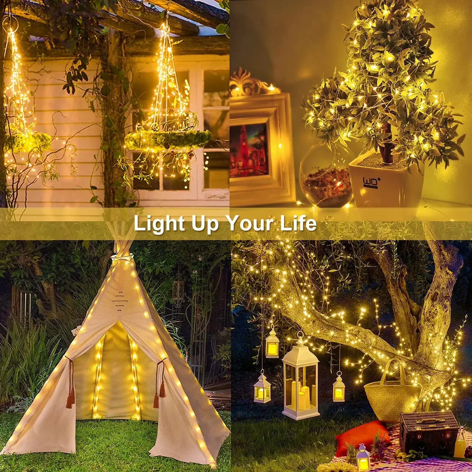 Ultra Long 1000LED Solar String Fairy Light Outdoor Copper Waterproof Christmas Garland Decoration Garden Party 100M/50M/10M/5M - Image 6