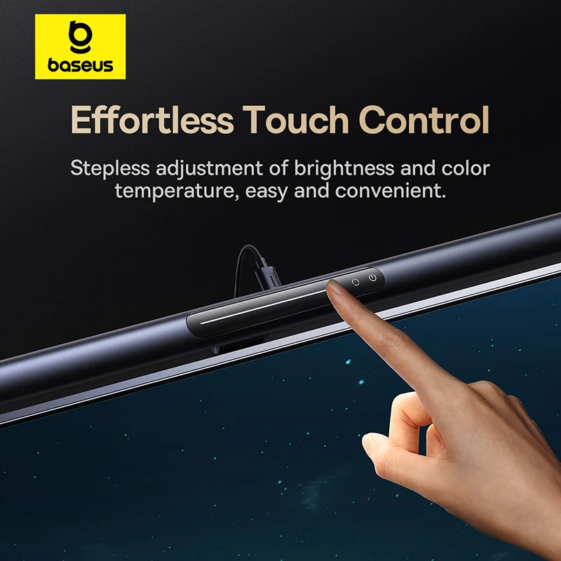 【New Sale】Baseus Magnetic Computer Screen Light Desk Lamp Laptop Hanging USB Light Table Lamp LED Monitor Light Reading Light - Image 5