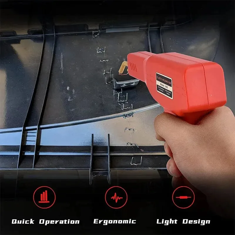 50W Handy Plastics Welders Garage Tools Hot Staplers Machine Staple PVC Repairing Machine Car Bumper Repairing Welding Tool - Image 6