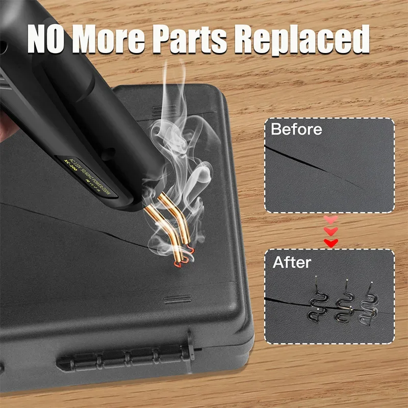 Upgraded 2 in 1 Plastic Welding Kit Hot Stapler Soldering Gun 6/4 Types Staples for Car Bumper Repair 200W Welder Machine Repair - Image 4