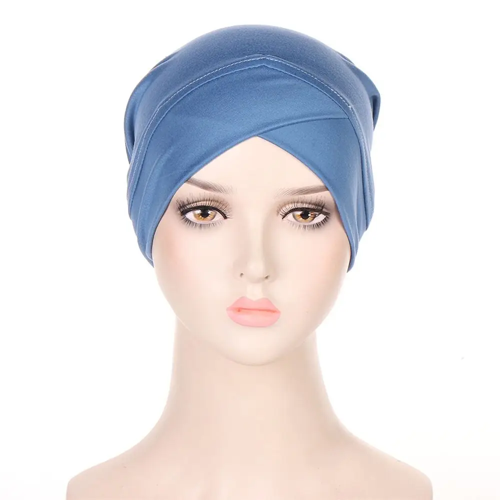 Bandana Headwear Bonnet Indian Inner Hijabs Sleep Cap Head Wrap Turban Hat - Image 4