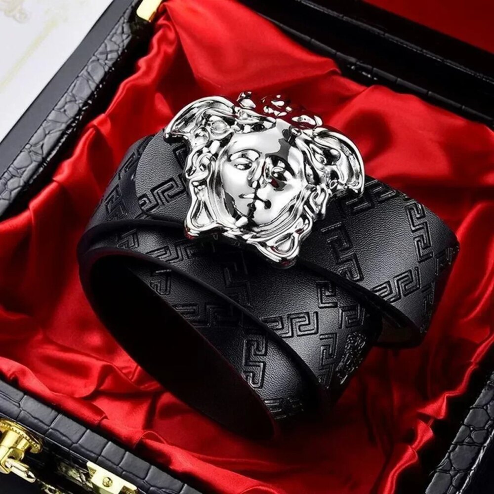 2025 All-match Casual Decoration Waist Band Belt Strap Luxury Brand Design Girdle Metal Buckle Leather Fashion Stylish No Box