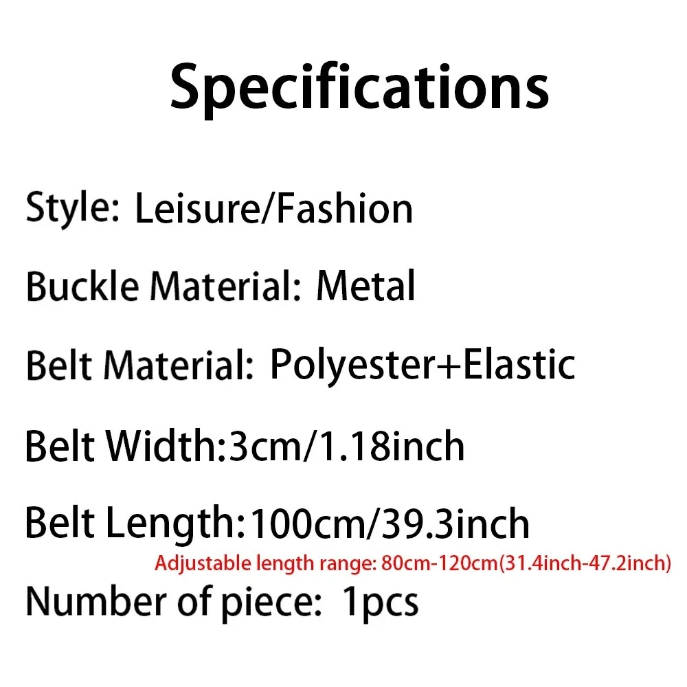 Adjustable Stretch Elastic Waist Band Invisible Belts Buckle-Free Belts for Women Men Jeans Pants Dress No Buckle Easy To Wear - Image 6