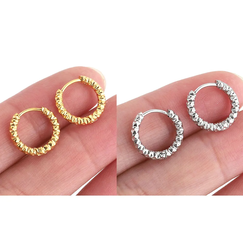 6pcs Stainless Steel Earring Hoop Women Earrings Korean Earrings Hoop Earring for Women Female Earring Wholesale Jewelry Gifts - Image 4