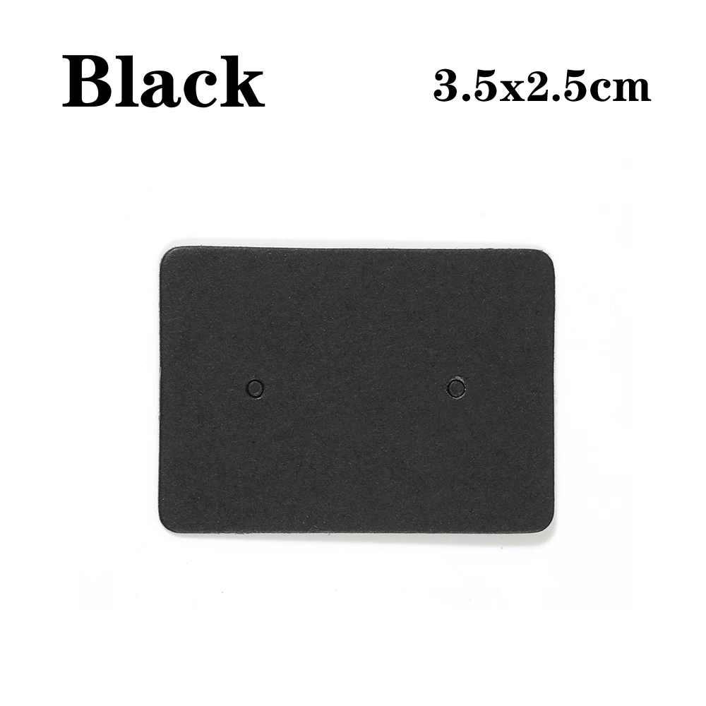 50pcs 2.5x3.5cm Earring Display Card Packaging Ear Studs Card for DIY Jewelry Gift - Image 5
