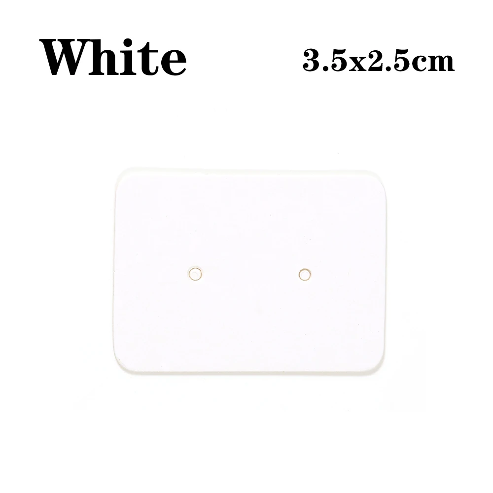 50pcs 2.5x3.5cm Earring Display Card Packaging Ear Studs Card for DIY Jewelry Gift - Image 4