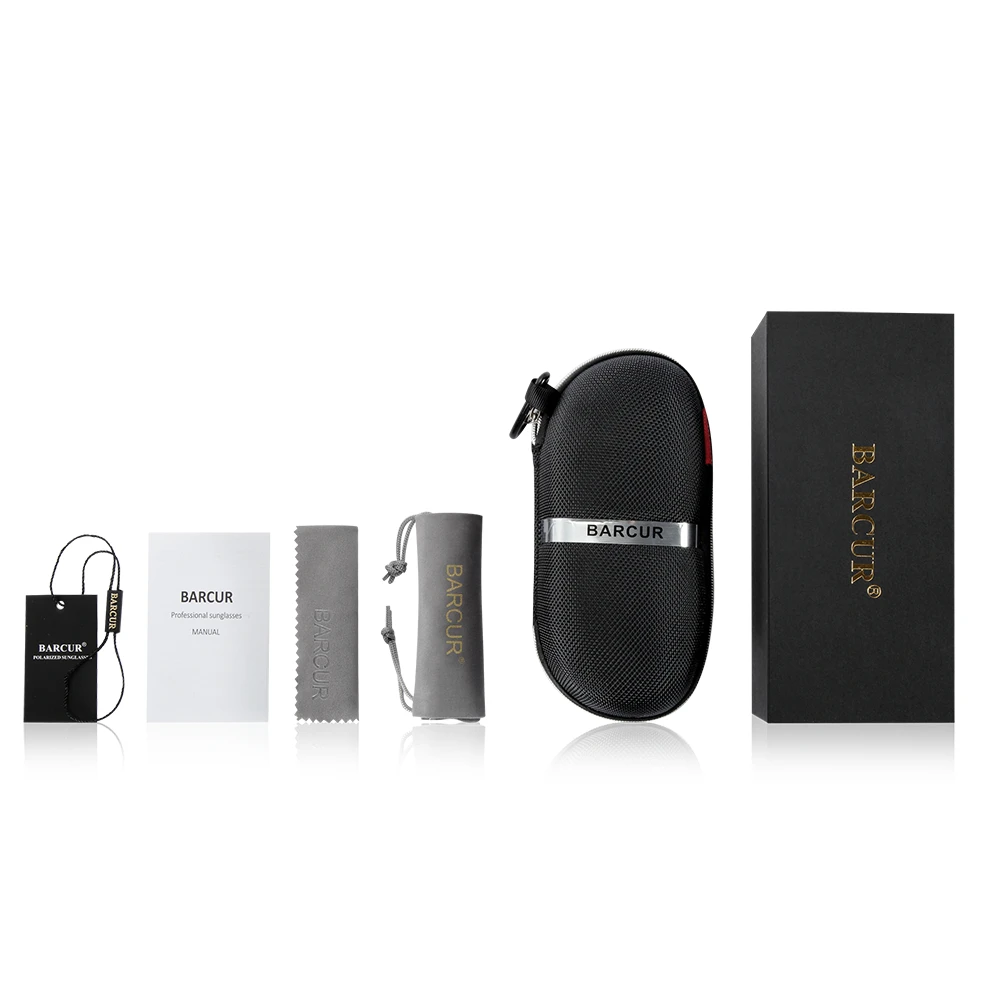 BARCUR Sports Sunglasses for Men Polarized FishingTravel TR90 Light Weight Sun Glasses Women Eyewear Accessory Oculos - Image 6