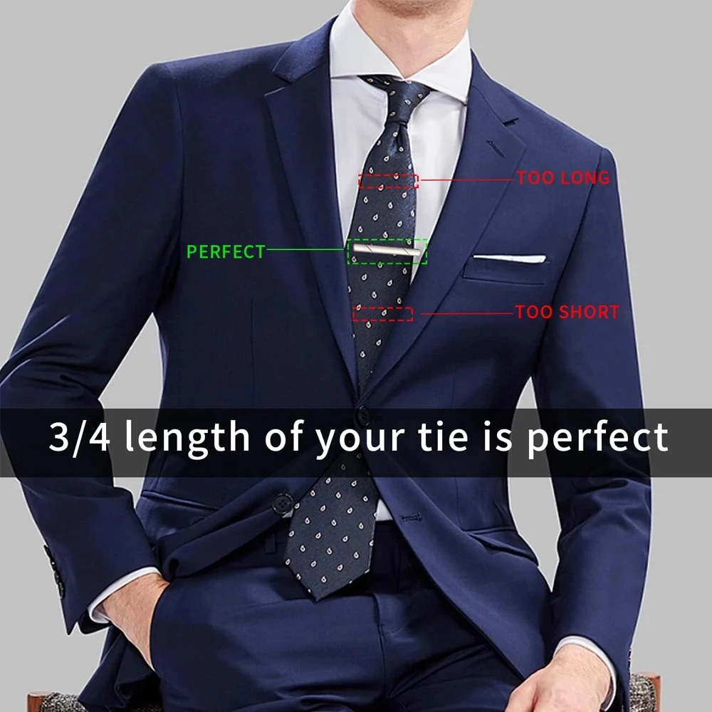 4PCS Fashionable Tie Clip Men Business Party Minimalist Tie Clips Cufflinks To Man Shirt Cuff Practical Bar Mens Collar Clip - Image 3