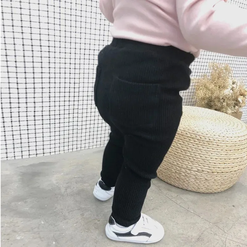 New Baby Girls Boys Leggings Cotton Big PP Pants Spring Autumn Kids Girl Pants Fashion High Waist Long Trousers Children's Pant - Image 4