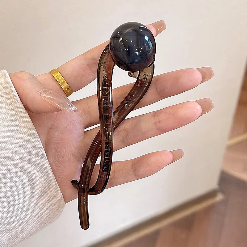 Korean Hair Clips for Women Elegant Back Hairpins for Girls Hair Accessories Vintage Barrettes Ponytail Clip Lady Headdress - Image 4