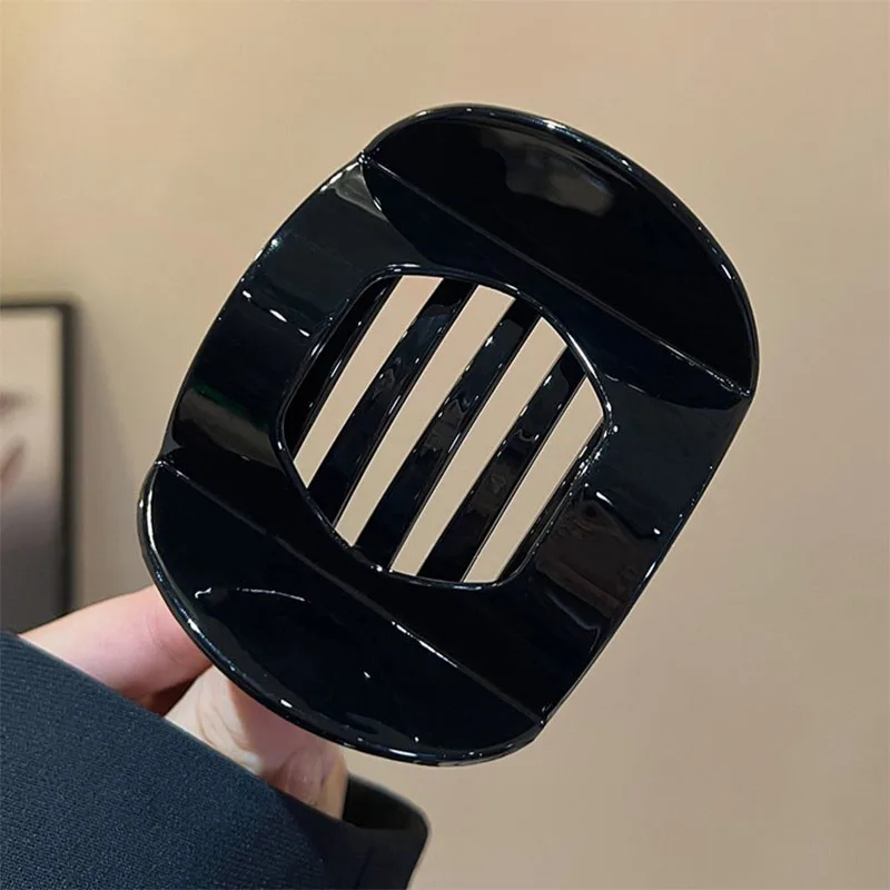 New Korean Acetic Acid Hair Clip Women's Spoon Clip Spring Clip Leopard Hair Clip Top Clip Simple Girl Hair Accessories - Image 5