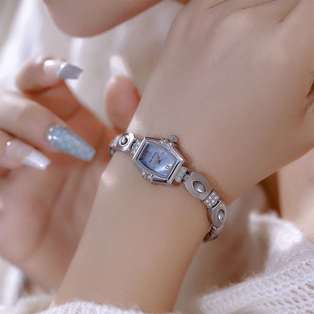 Vintage Watches For Woman High-end Temperament Natural Abalone Shell Chain Watch Waterproof Quartz Women's Wristwatch Clock Gift - Image 5