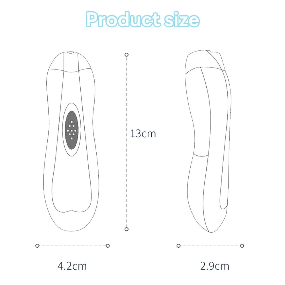 Electric Baby Nail Trimmer Multifunctional Kids Nail File Clippers Toes Fingernail Cutter Trimmer Manicure Tool Set Baby Care - Image 6