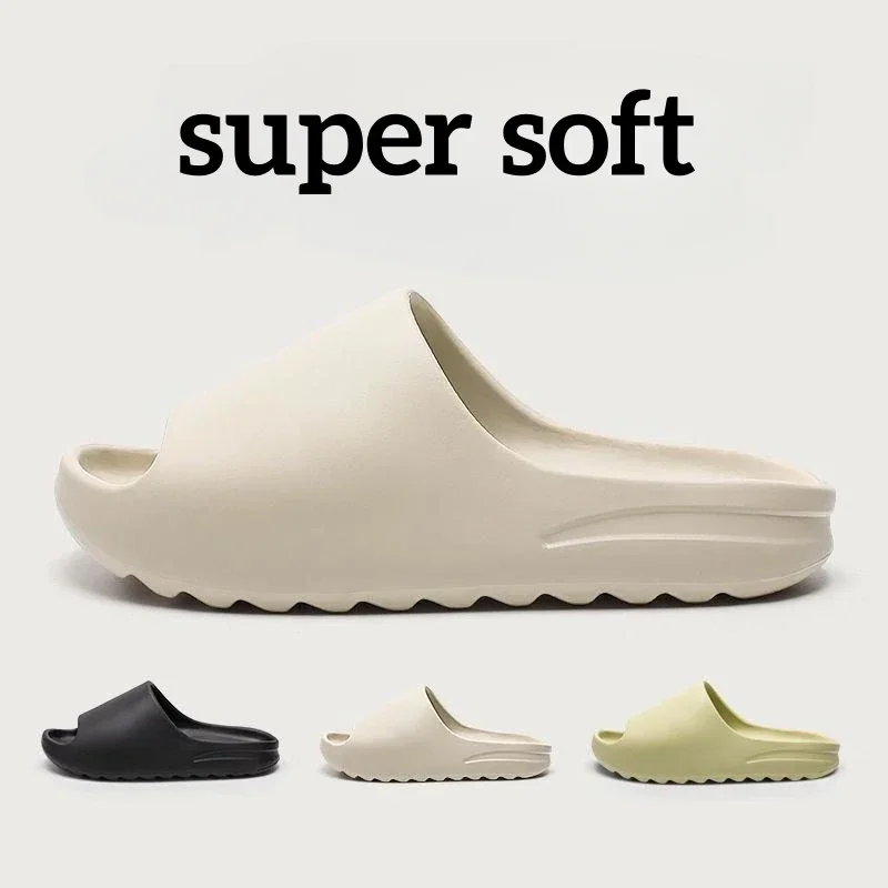 Brand High Quality Super Soft EVA Sole Summer Slippers for Men Bathroom Slippers Home Slides Couple Beach Sandals Male Slipper - Image 4