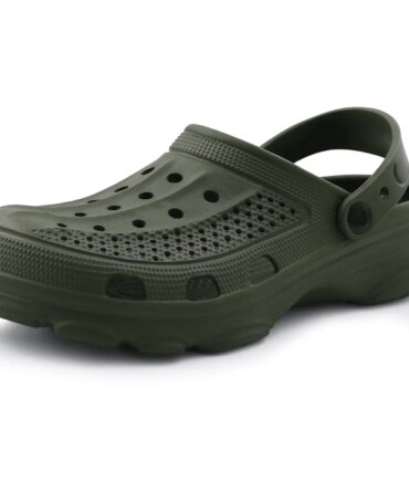 Comwarm Men Clogs Slippers Breathable Garden Sandals Non-Slip Comfort Beach Shoes Men Sandals Indoor Outdoor Casual Fishing Shoe