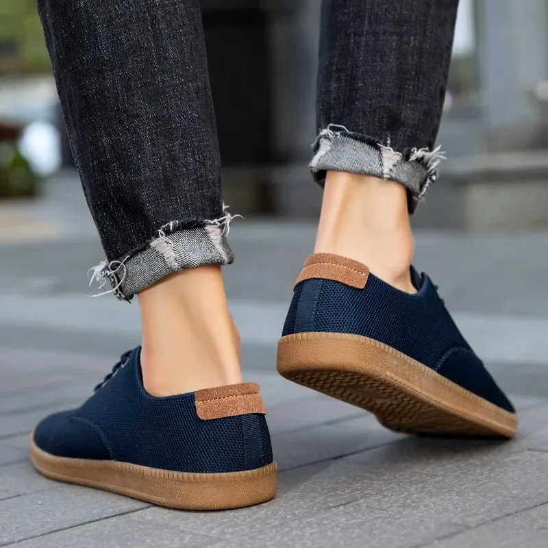 Men Canvas Shoe Casual Sneaker for MenLight Slip-on Vulcanized Comfortable Male Flats Loafers Shoes Trainers Zapatos Hombre - Image 5