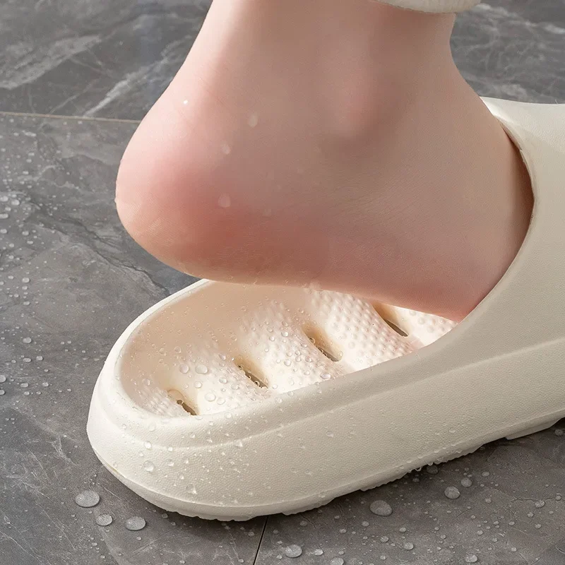 Men's Bathroom Bathing Slippers New Summer Indoor Home Eva Anti-Slip Anti-Odor Couple Shower Leakage Quick-Drying Slippers - Image 5