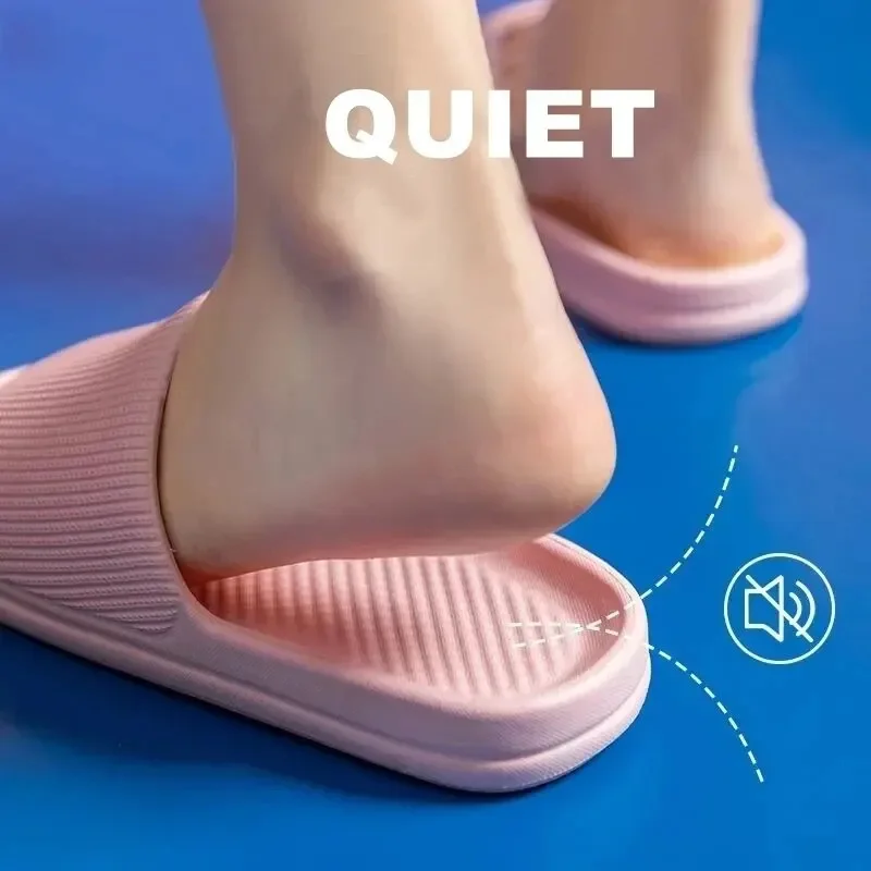 Soft Sole Massage Shower Shoes for Women Men Couples Waterproof Non-slip Home Leisure Fashion Bathroom Slippers - Image 6