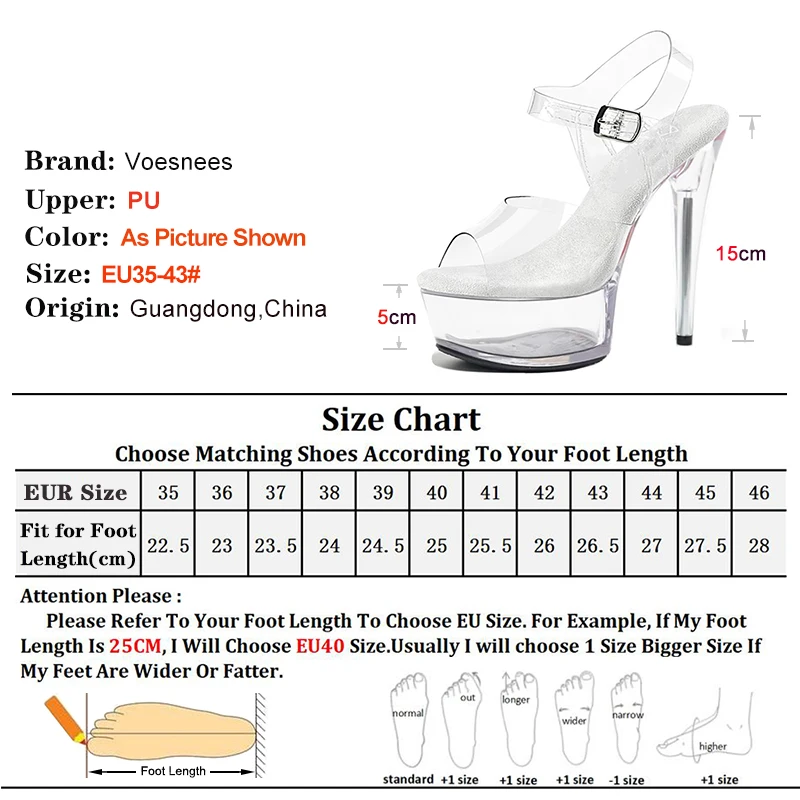 Ladies Crystal Sandals 12cm 13CM 15cm Thin Heel Slippers Transparent Model Runway Training High Heels Catwalk Performance Shoes - Image 5