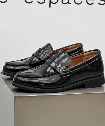 2025New Men Casual Oxford Shoes Genuine Leather Business Tooling Shoes Comfy High Quality Outdoor Antiskid Loafers Walking Shoes