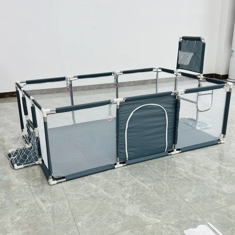 Playpens for Baby with Pull Rings Indoor Baby Playground Kids Balls Pool Activity Fence Baby Games Park Child Safety Barrier - Image 3