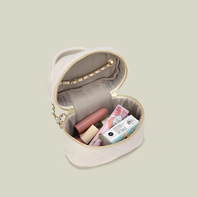 New Mini Quilted Chain Diamond Checkered Women's Crossbody Bag Fashion Mini Designer Handbag High Quality PU Women's Small Bag - Image 4