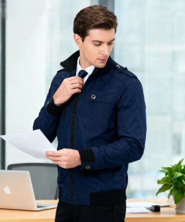 2025 Tactical Jacket Men's Spring Autumn Winter Pilot Jacket Cotton Fashionable Casual Jacket Solid Color Multi Color Optional