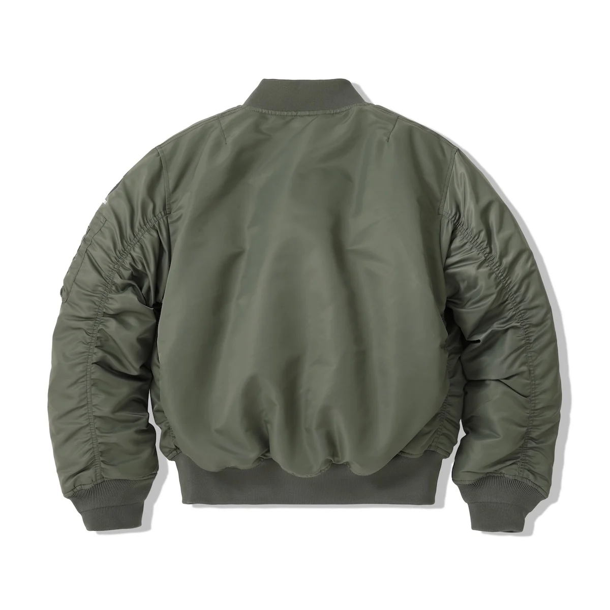 WII USAF William Gibson 2025 MA-1 Sage Green Winter Coat Pilot Nylon VTG Padded L2B Vintage JAPAN Bomber Flight Jacket For Men - Image 2