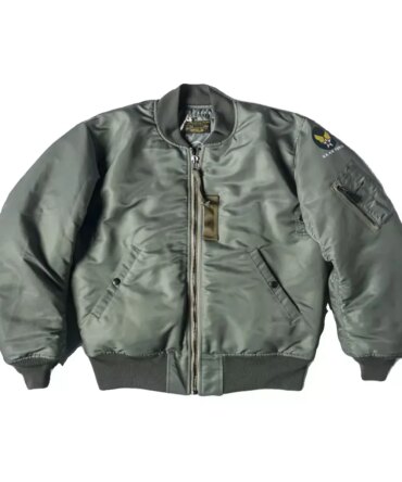 Bronson MA-1 Bomber Flight Jacket Fall Winter Men's Military Coat Water Resistant