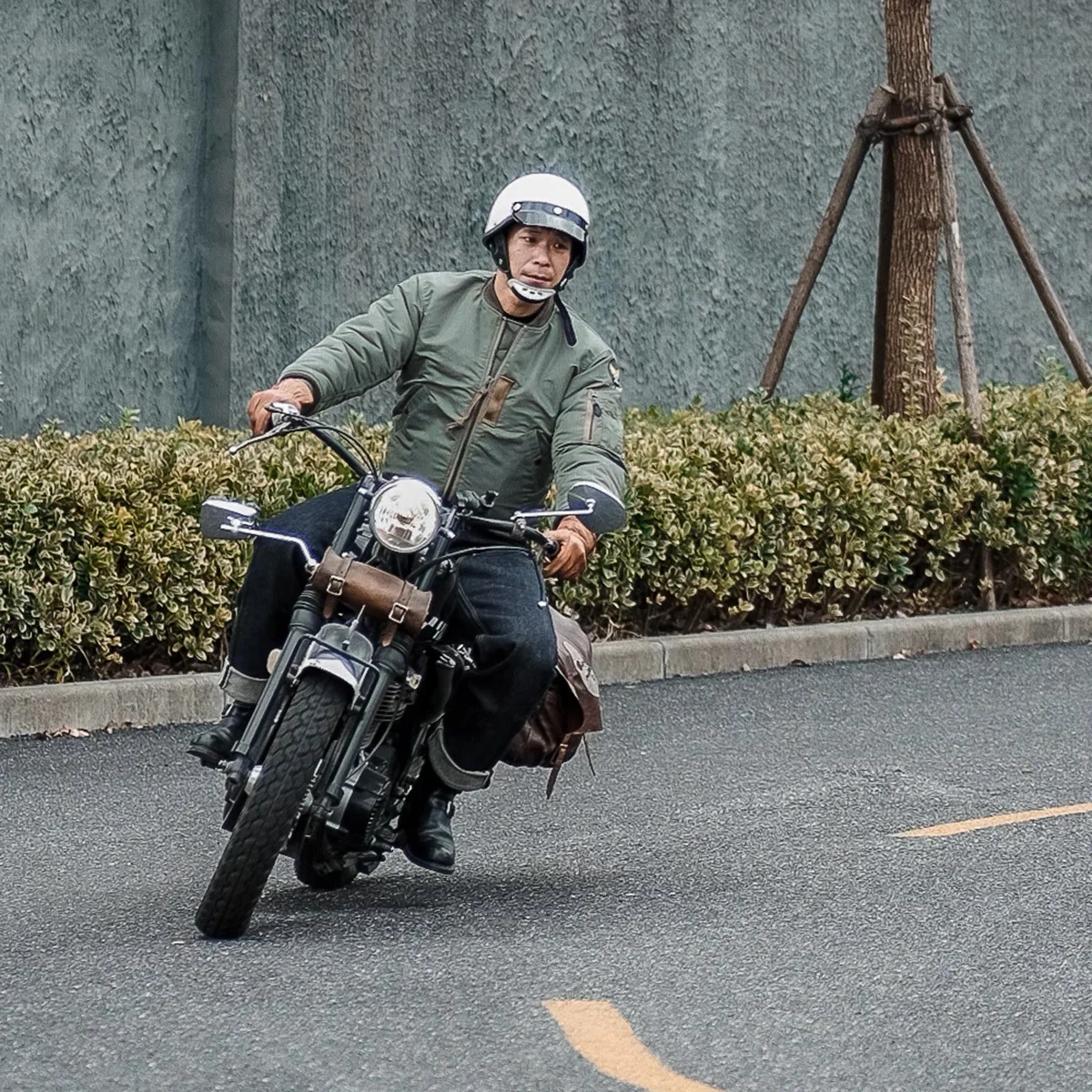 Bronson MA-1 Bomber Flight Jacket Fall Winter Men's Military Coat Water Resistant - Image 3