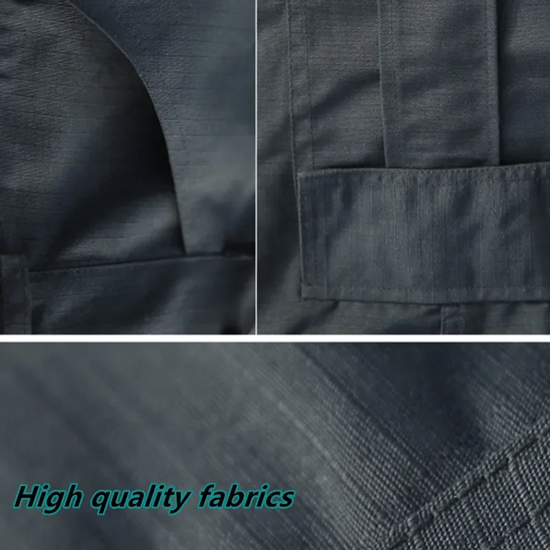 Men Cargo Pants Trousers Multi-pocket Waterproof Wear-resistant Casual Training Overalls Clothing Comfortable Breathable - Image 5