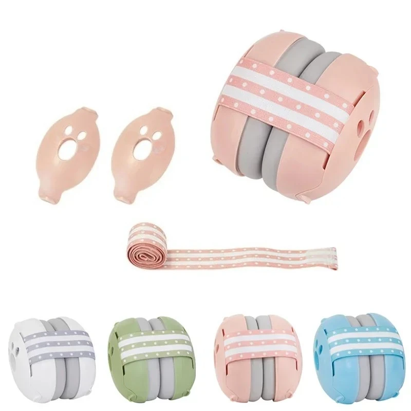 Baby Ear Protection for Babies Toddlers Elastic Noise Reduction Earmuffs Baby Headphones Against Hearing Damage Improves Sleep - Image 6