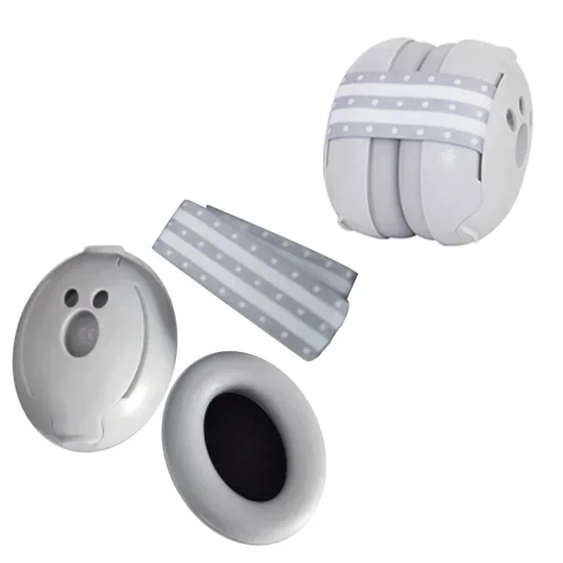 Baby Ear Protection for Babies Toddlers Elastic Noise Reduction Earmuffs Baby Headphones Against Hearing Damage Improves Sleep - Image 3