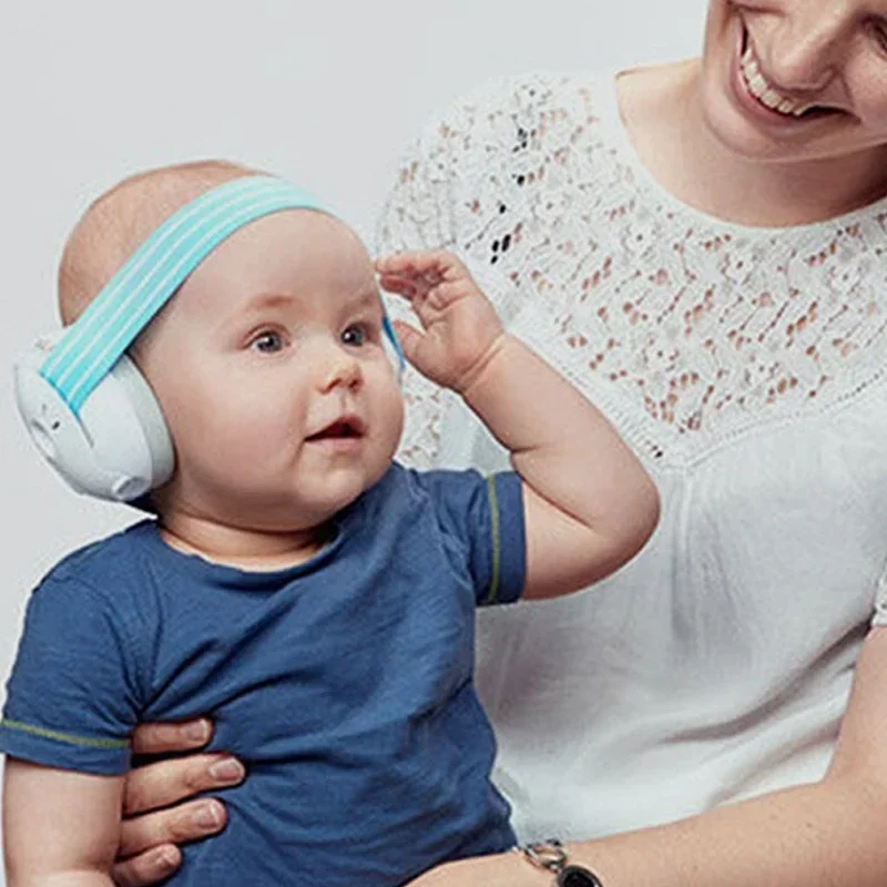 Baby Ear Protection for Babies Toddlers Elastic Noise Reduction Earmuffs Baby Headphones Against Hearing Damage Improves Sleep - Image 5