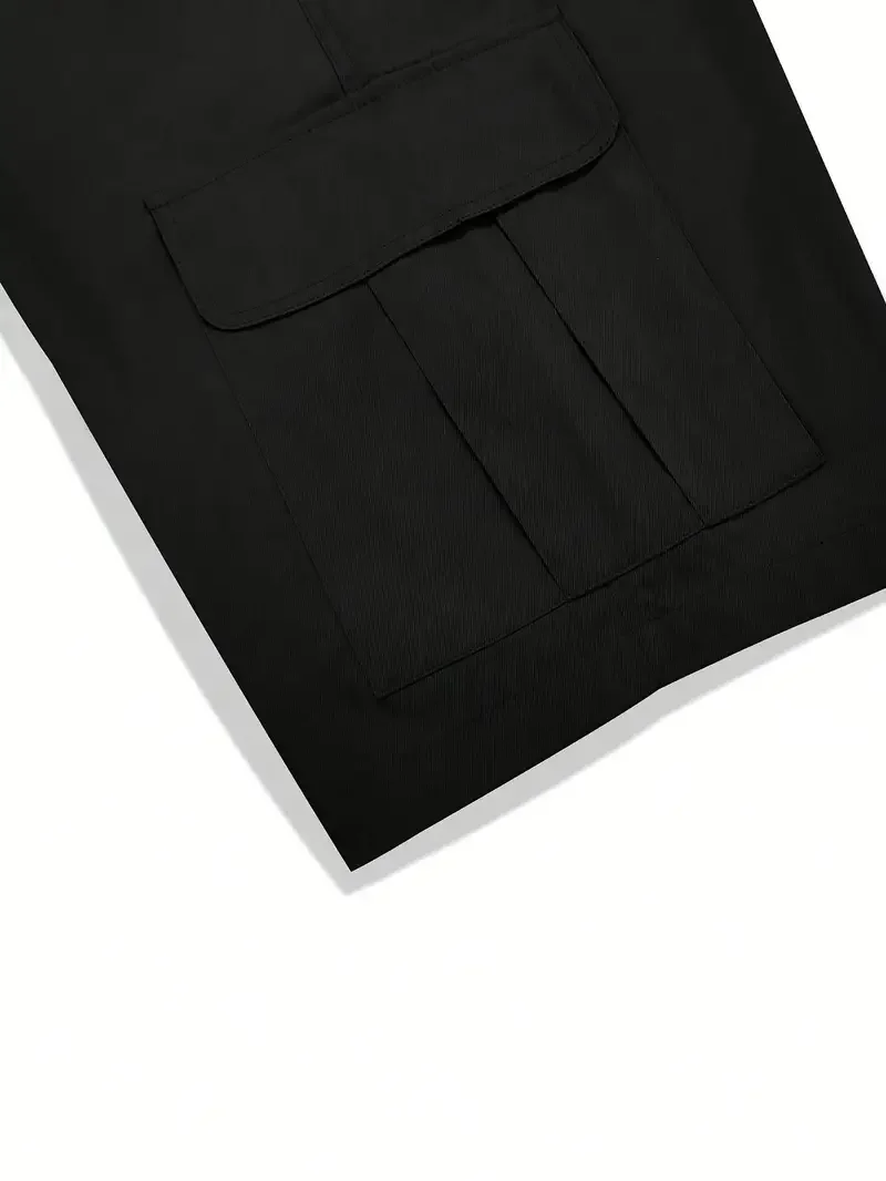 Summer Men's Cargo Shorts, Casual, Versatile and Fashionable, Three Colors Available, Multi-Pocket Design, Suitable for Casual Outings - Image 5