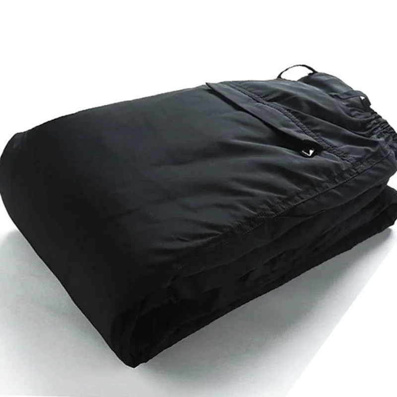 Men's Winter Pants Detachable Liner Down Padded Business Pants Men Warm White Duck Down Padded Trousers Casual Black PT-139 - Image 4